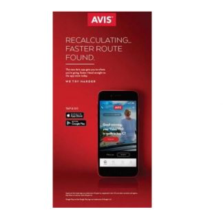 Avis Self Serve Flyer - 50 pcs