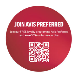 English Avis Preferred stickers – 9 pcs