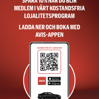 Avis App Poster 50x70